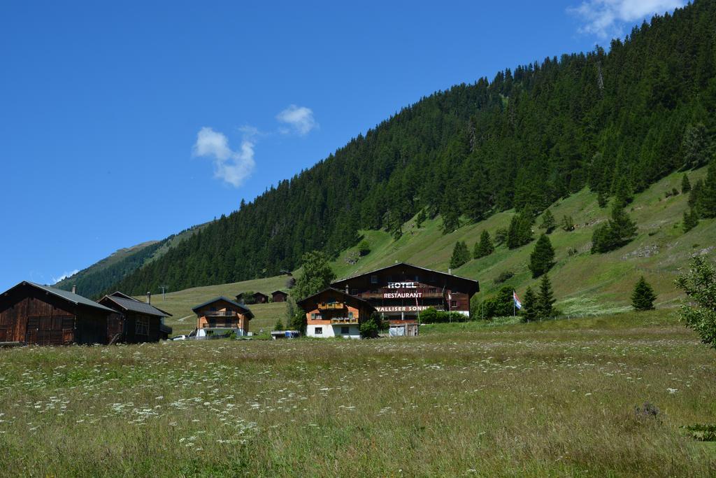 Hotel Restaurant Walliser Sonne Reckingen Екстериор снимка