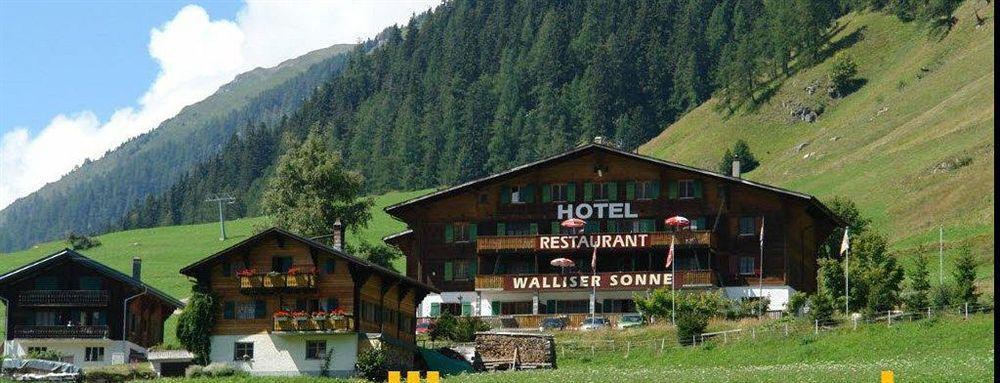 Hotel Restaurant Walliser Sonne Reckingen Екстериор снимка